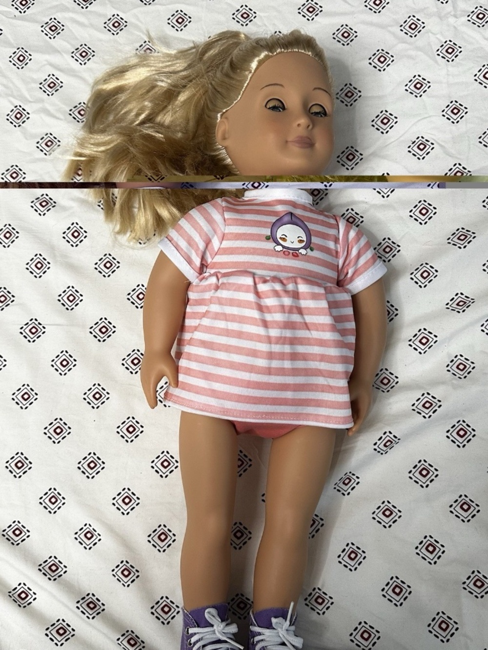Battat Our Generation Doll 18-inch Blonde Hair Blue Eyes Dressed Toy Kids Girls